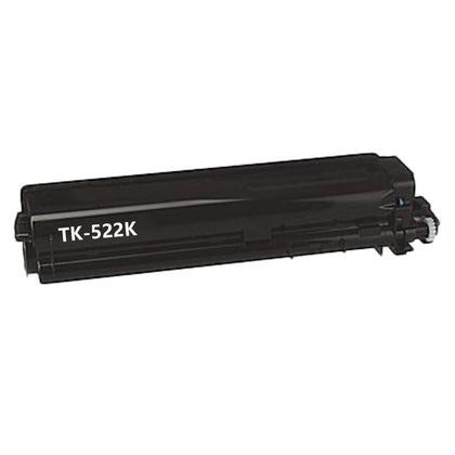 Compatible Kyocera TK-522 black toner cartridge, 6000 pages for FS C5015N printer.
