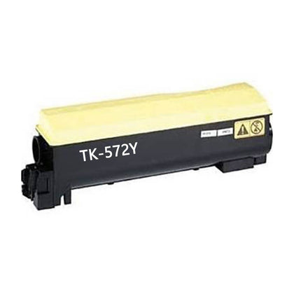 TK-572 Yellow toner cartridge compatible with Kyocera printers, 12000 pages
