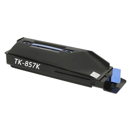 TK-857 black toner cartridge compatible with Kyocera Taskalfa 400ci, 500ci, 552ci printers, 25,000-page yield