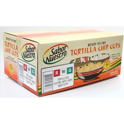 tri color corn tortilla chips raw 30 lbs bulk chips for frying and snacks