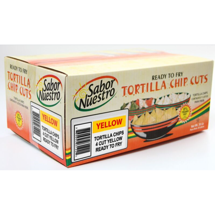 raw yellow corn tortilla chips 30 lbs bulk chips for frying and nachos