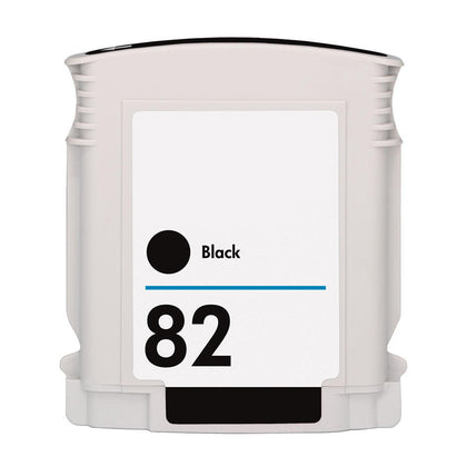 82 Compatible Ink Cartridge for HP DesignJet printers 500, 510, 800, 810, and 820, high-yield 3,200 pages with sharp, professional-quality black prints.