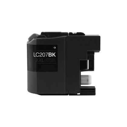 LC207XXL Black Ink Cartridge Compatible for Brother Printer 1200 pages