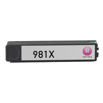 981X Magenta Compatible Ink Cartridge for HP PageWide Enterprise Color 556, 586, E55650 Printers