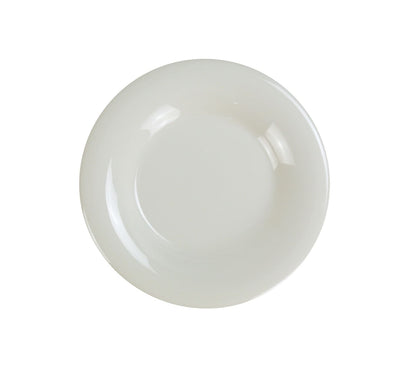 Yanco Wide Rim Round Plate MS-006IV It is made from durable and reliable melamine material, which makes the plate look like ceramics. You can use this stylish plate to serve any dish you want. For example, you can use it for rice, noodles, appetizers or hot meals. The Milestone collection has an elegant and stylish design. Performed in ivory color With a wide rim, it will perfectly fit any restaurant environment.