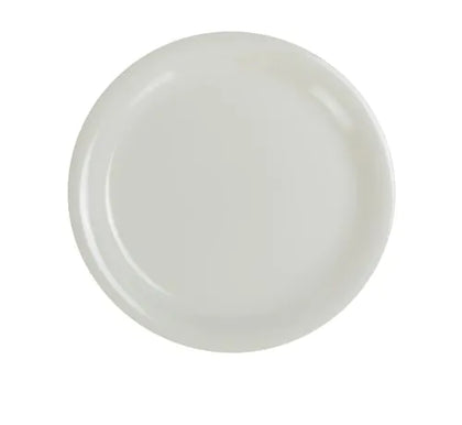 Yanco Narrow Rim Round Plate MS-110IV It is made from durable and reliable melamine material, which makes the plate look like ceramics. You can use this stylish plate to serve any dish you want. For example, you can use it for rice, noodles, appetizers or hot meals. The Milestone collection has an elegant and stylish design. Performed in ivory color With a narrow rim, it will perfectly fit any restaurant environment. 