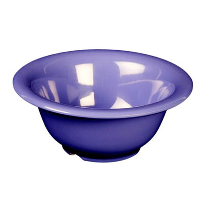 Yanco Soup Bowl MS-5510BU It is made from durable and reliable melamine material, which makes the bowl look like ceramics. You can use these unique round bowls to serve such dishes like soups, guakamole, rice or other appetizers. Thanks to the elegant Milestone collection style, the bowl will perfectly fit any food-serving establishment design. Performed in oriental style, such melamine tableware is an ideal solution for those who choose high-quality, durable and affordable dinnerware.