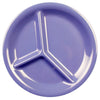 Yanco Three-Compartment Plate MS-710BU It is made from durable and reliable melamine material, which makes the plate look like ceramics. You can use this stylish plate to serve any dish you want. For example, you can use it for rice, noodles, appetizers or hot meals. The Milestone collection has an elegant and stylish design. Performed in blue color, it will perfectly fit any restaurant environment. Whether it's an Italian, Japanese or American cuisine, it will subtly emphasize the atmosphere.