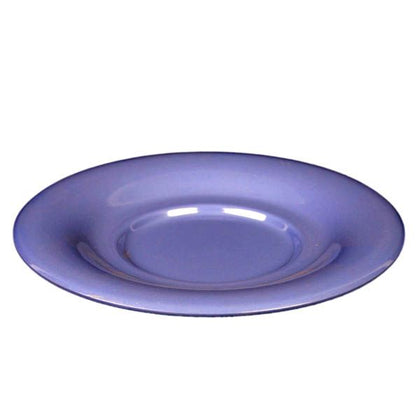 Yanco Saucer MS-9303BU A perfect match to Milestone melamine cups that will make your table setting complete and more sophisticated. Thanks to the durable melamine material that has an unbreakable structure, this saucer is a reliable option for your food-serving establishment. It can be used in restaurants and catered events, outdoor dining areas, diners and cafes, and even hotels and poolside parties.