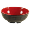 Noodle Bowl is made from durable and reliable melamine material. You can use these unique round bowls to serve such Asian dishes like rice, miso soup, noodles or salads. Thanks to the stylish Black & Red collection style, the bowl will perfectly fit any food-serving establishment design. High quality affordable restaurant household dinnerware.