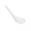 Yanco Soup Spoon NS-7003W A great, extra-strong and affordable tableware solution for your food-serving establishment. Made from the high-quality melamine, the spoon doesn't bend or scratch. Melamine also makes the spoon look like handmade ceramics. These spoons are ideal for soups, desserts or appetizers. These Asian style spoons can become a great addition to your melamine tableware collection. They have a stylish appearance and will perfectly fit most of the establishments' interiors. 