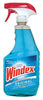 Windex Original Glass Cleaner Trigger Spray 765ml, Case of 12 – streak-free glass and window cleaner for home or commercial use.