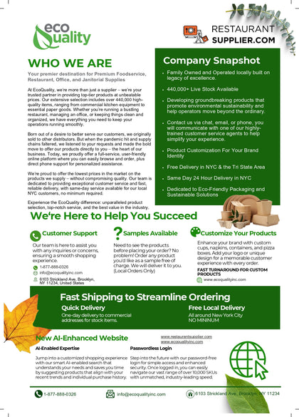 EcoQuality Wholesale Catalog Brochure