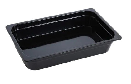 EcoQuality Black Pan is made from high-quality melamine material, that makes its dinnerware look like ceramics. These GN collection pans are commonly used for preparing and serving big portions of a variety of dishes like lasagna, cheese or egg dishes, macaroni and cheese, and other food. These pans would be perfect for your fine-dining restaurant, catered events, outdoor dining area or even hotels. High quality affordable restaurant and household dinnerware.