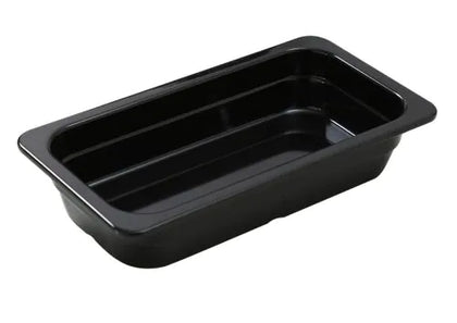 EcoQuality Black Pan is made from high-quality melamine material, that makes its dinnerware look like ceramics. These GN collection pans are commonly used for preparing and serving big portions of a variety of dishes like lasagna, cheese or egg dishes, macaroni and cheese, and other food. These pans would be perfect for your fine-dining restaurant, catered events, outdoor dining area or even hotels. High quality affordable restaurant and household dinnerware.