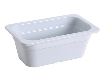 EcoQuality White Pan made from high-quality melamine material, that makes its dinnerware look like ceramics. These GN collection pans are commonly used for preparing and serving big portions of a variety of dishes like lasagna, cheese or egg dishes, macaroni and cheese, and other food. These pans would be perfect for your fine-dining restaurant, catered events, outdoor dining area or even hotels. High quality affordable restaurant and household dinnerware.