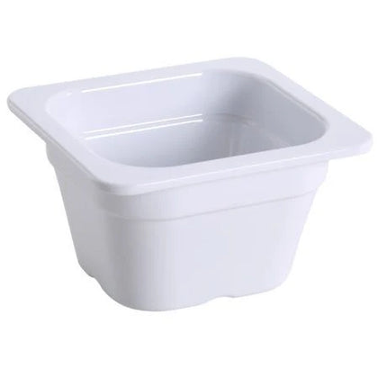 EcoQuality White Pan made from high-quality melamine material, that makes its dinnerware look like ceramics. These GN collection pans are commonly used for preparing and serving big portions of a variety of dishes like lasagna, cheese or egg dishes, macaroni and cheese, and other food. These pans would be perfect for your fine-dining restaurant, catered events, outdoor dining area or even hotels. High quality affordable restaurant and household dinnerware.