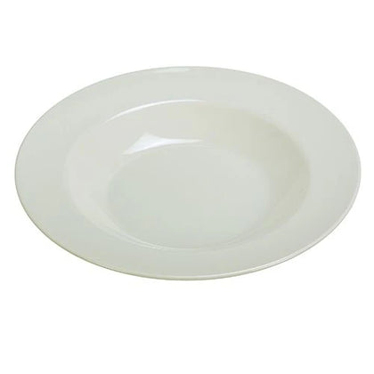 EcoQuality Pasta Bowl is made from durable and reliable melamine material. You can use these unique round bowls to serve such dishes like pasta, miso soup, noodles or salads. The bowl will perfectly fit any food-serving establishment design. Elevate your dining experience with these high quality affordable restaurant dinnerware.