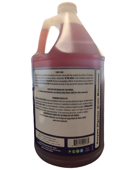 victoria bay enzyme digester drain cleaner natural formula eco-friendly powerful clog removal odor elimination kitchen sinks bathroom drains floor drains septic safe environmentally friendly clear blockages prevent build-up fresh smelling drains effective solution