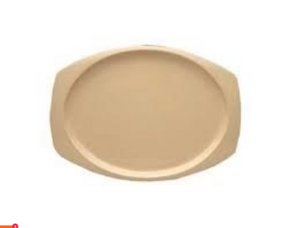 EcoQuality Rectangular Platter is performed in stylish tan color, it can be used for serving turkey, vegetables, cold cuts or Asian appetizers. Made from durable and reliable melamine. Thanks to the stylish Nessico collection, these platters will perfectly fit any establishment design. They will always look nice in your cafes, restaurant or catering events. 
Elevate your dining experience with these high quality affordable restaurant dinnerware.