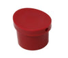 Replacement red bottle caps with washers for soy sauce bottles, providing a secure, leak-proof seal to preserve freshness and prevent spills.



