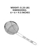 The Round Extra Fine Mesh Skimmer is perfect for precise straining and skimming, ideal for frying, cooking, and removing debris from hot liquids.



