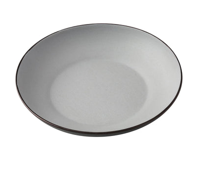 EcoQuality Salad/Soup Bowl made from durable two-tone melamine and has a capacity of 20 ounces with a diameter of 8 inches. The bowl is lightweight, shatter-resistant, and ideal for both casual and formal dining settings, offering an elegant and practical option for serving salads, soups, or other dishes. High quality affordable restaurant & household dinnerware.