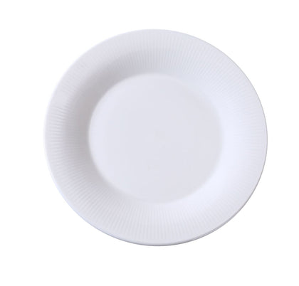 Yanco Round Plate SI-107 is a refined and versatile addition to any table setting. Crafted from high-quality porcelain with a smooth white glaze, this 7-inch round plate is designed for durability and elegance. Perfect for serving salads, appetizers, or desserts, it complements both casual and fine-dining environments. Its scratch and chip resistant surface ensures long-lasting performance, making it an excellent choice for restaurants, catered events, and hotels. 