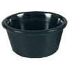 Here's a unique black smooth ramekin made with extra heavy-duty melamine material is a perfect addition to any kitchen or restaurant. High quality melamine ramekins ideal for your favorite dips, sauces, and condiments. Elegant dinnerware for any table setting. Affordable and reliable serveware allowing you to elevate your dining experience with these high quality affordable restaurant dinnerware.

