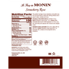 Monin Strawberry Rose Syrup 750 mL Bottle additional product image