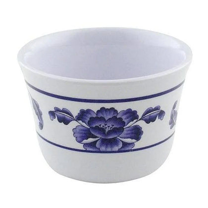 Crafted from durable melamine, this white Tea Cup Peony combines elegant aesthetics with practical functionality. The peony design adds a sophisticated floral touch to your tableware collection while maintaining the lightweight, break-resistant properties that make melamine ideal for both indoor and outdoor entertaining. Perfect for serving hot beverages with refined style and exceptional durability. Elevate your dining experience with these high quality affordable restaurant dinnerware.