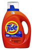 Tide Liquid Laundry Detergent HE Clean Breeze 2.48L, 84oz bottle with 64 loads, case of 4, provides deep clean and fresh scent.