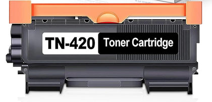 TN420 compatible black toner cartridge for Brother HL‑2220/2230/2240/2270/2275/2280—standard yield 1,200 pages.