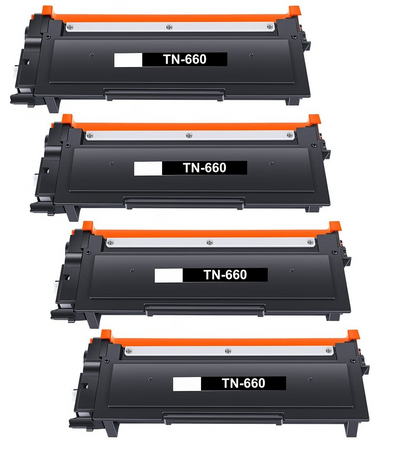 EcoQuality PK4 Compatible Black Toner Cartridge for TN660 Printer