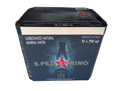 San Pellegrino 125 Anniversary Edition Mineral Water 750ml 12 Case
