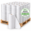 Illustrative EcoQuality white butcher paper, 15 inch by 1000 foot rolls, 128 rolls per pallet