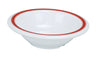 EcoQuality Soup/Salad Bowl HS-5712 It is made from durable and reliable melamine material, which makes the bowl look like ceramics. Such white soup bowls are also BPA free and NSF listed, so you can easily use them for both personal and commercial aims.
