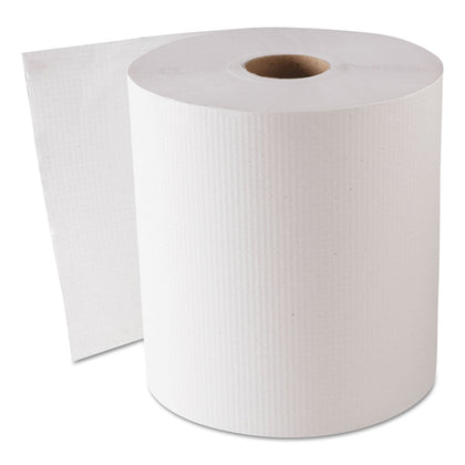 Hardwound Paper Towel 600 Feet per Dispenser Roll White or Brown