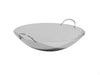 14″ Stainless Cantonese Serving Wok with a sleek design, perfect for serving and cooking traditional Cantonese dishes.