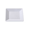 Yanco Square Plate OK-108 It is made from durable and reliable melamine material, which makes the plate look like ceramics. You can use this stylish plate to serve any dish you want. For example, you can use it for serving sushi, salads, side dishes, or other Asian cuisine appetizers. The Osaka collection has an elegant and stylish design. Performed in white color, it will perfectly fit any restaurant environment. 