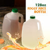 Empty Plastic Juice Bottles with Tamper Evident Caps (8oz, 12oz, 16oz, 32oz, 64oz, 128oz)