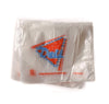 Clear Plastic Deli Saddle Bags with Printed Deli Logo  italian bakery cafe coffee shop deli grocery  affordable bulk economical commercial wholesale  Sandwich Bag  Plastic Roll  Plastic Bag  Deli Bags  Cold Cuts