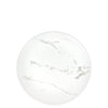 Disposable Fancy Plastic White Plates Stone Marble Collection (6inch, 7.5inch, 10.25inch)