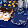 Chanukah Table Cover Blue/Silver 54″x 108″