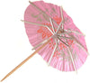 Multi Color Cocktail Umbrella Picks - Elegant Drink Umbrellas, Parasol Cocktail Picks, Toothpicks, Bar Supplies, Party Supplies, Cupcake Toppers by EcoQuality (4 Inches)