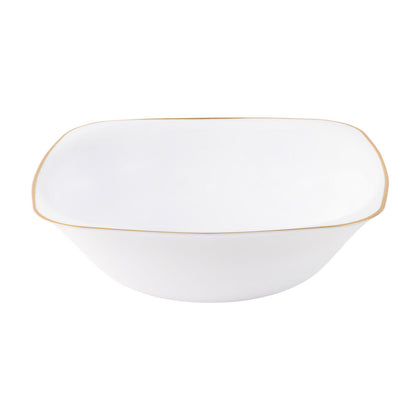 disposable bowls dinner white plastic elegant tableware dinneware serveware china like salad bowl dessert bowl 16oz 16 ounce