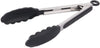 Stainless Steel Kitchen Tongs with Silicone Tips  Utensils  Tongs  Kitchen Tongs  heavy duty strong sturdy  Catering Restaurant Cafe Buffet Event Party  affordable bulk economical commercial wholesale  12 inches 