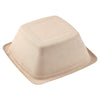 32oz Eco Friendly Disposable Square Bowls Compostable Container with Dome Lids