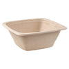 24oz Eco Friendly Disposable Square Bowls Compostable Container with Dome Lids